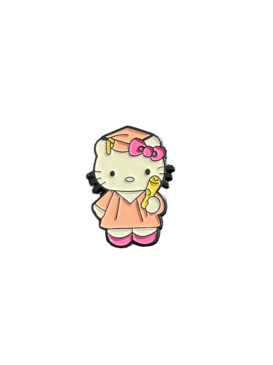 Pink Cartoon Kitty